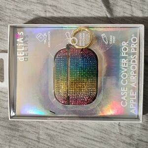 Multicolor Rhinestone AirPods Pro Case Cover
